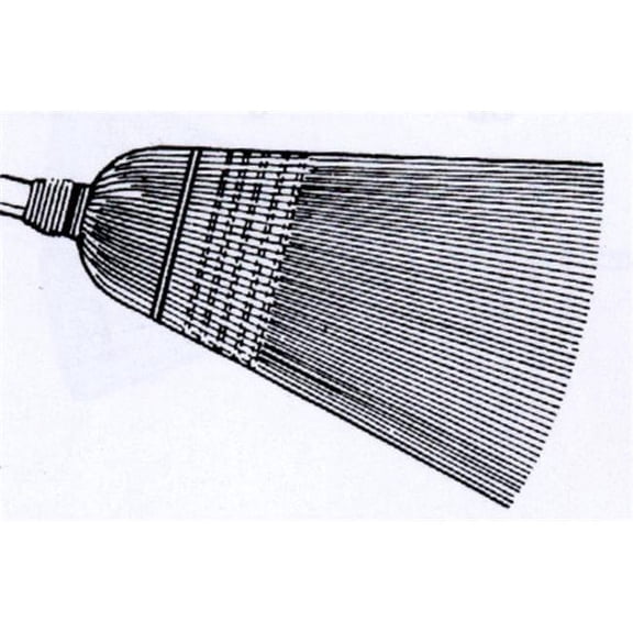 D.Q.B Industries 461959280 08524 18 in. Corn Broom, Kreole Black