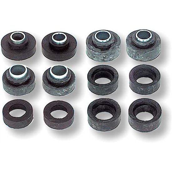 D&R Classic K00020 Body Bushing Mounts, 12-Piece Kit, Camaro/Nova