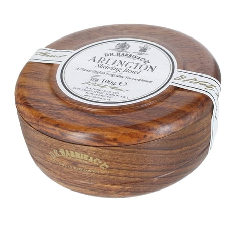 D.R.Harris & Co Arlington Mahogany Shaving Bowl & Shaving Soap 100g