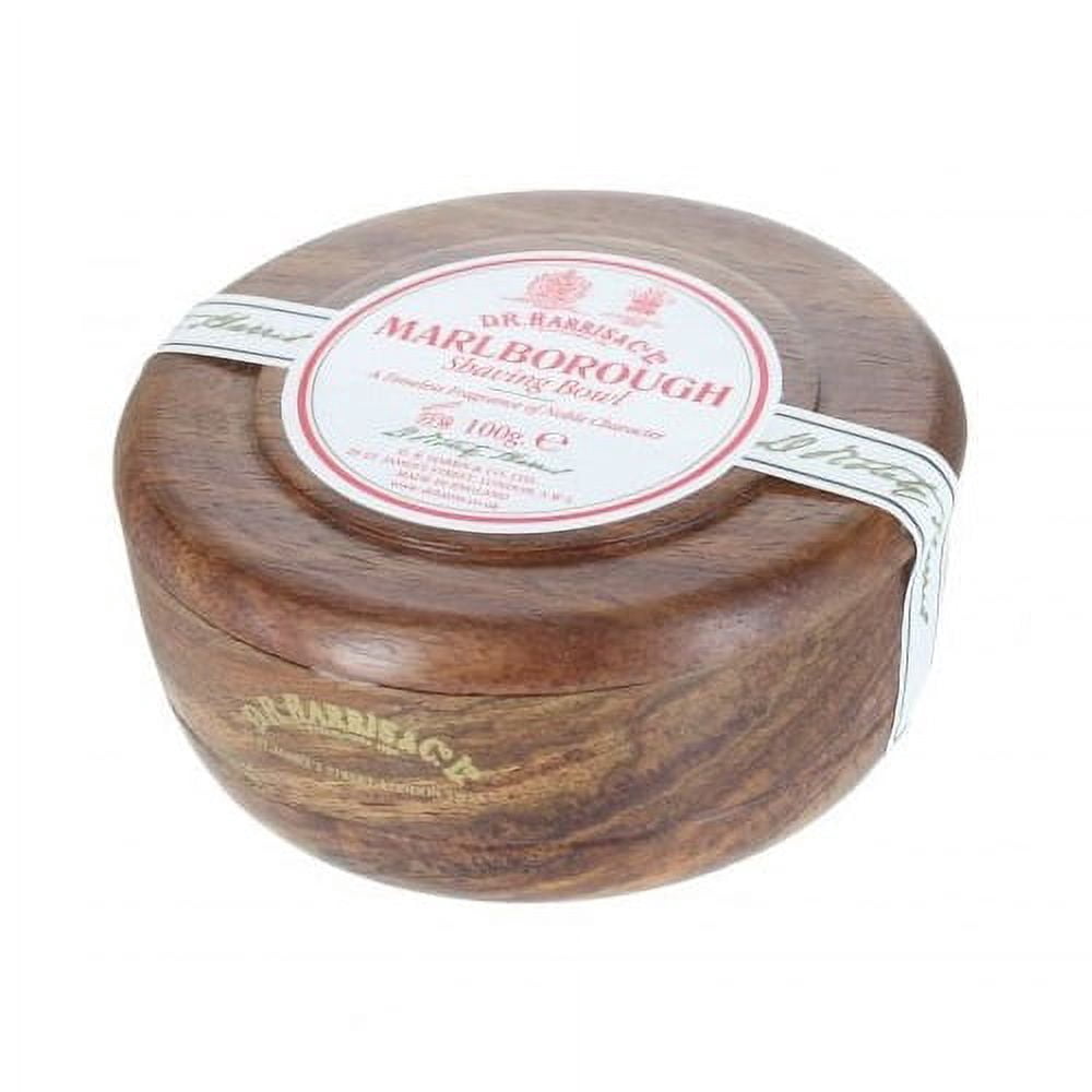 D.R. Harris Marlborough Shaving Soap in Mahogany Bowl