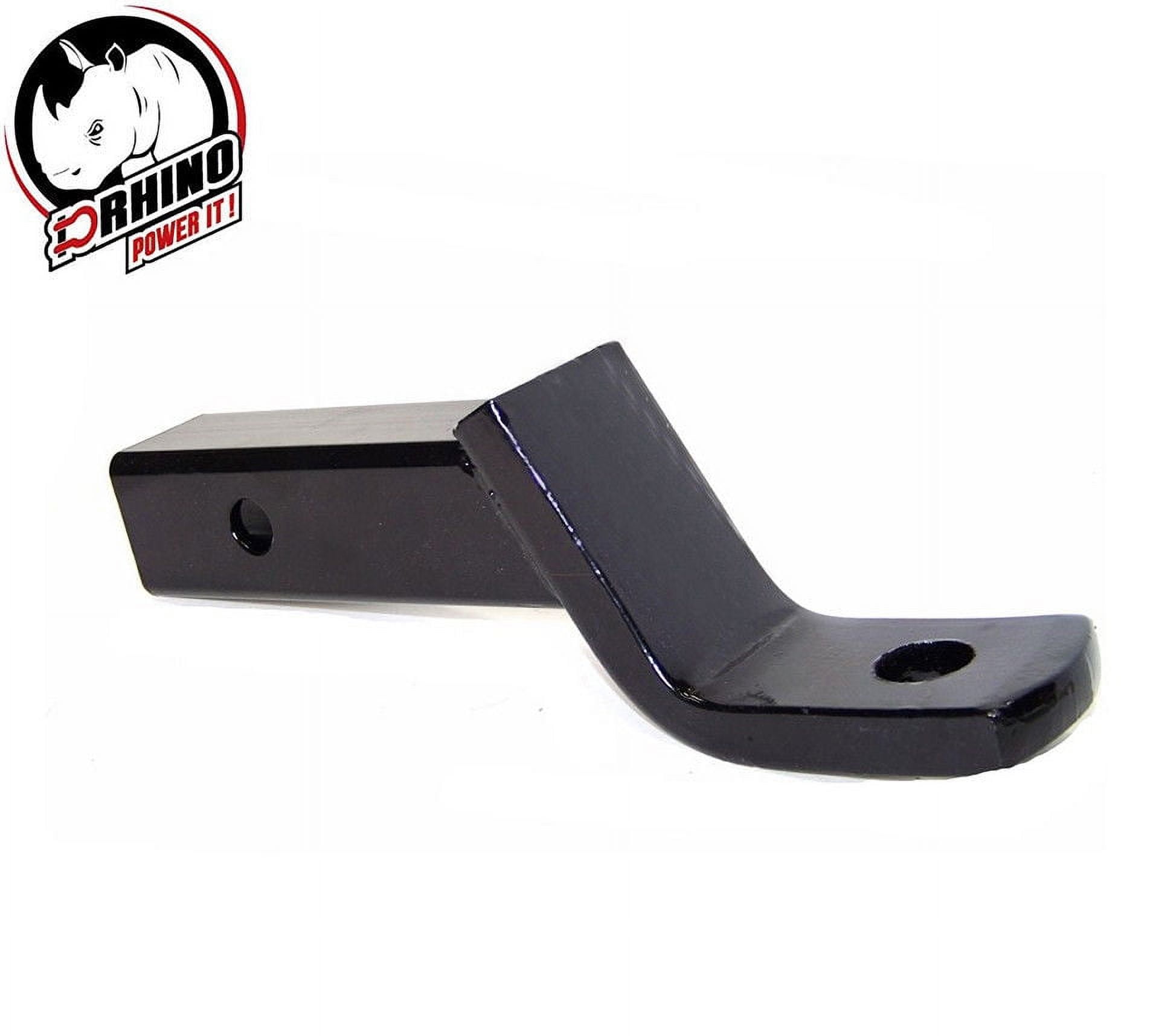 DRhino 2" Drop Hitch Receiver Trailer Ball Mount Length 8¼" Receiver