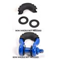 thumbnail image 2 of Alfa Wheels 2-Pack 3/4" Blue Plastic Bow Shackle Isolators For Jeep Off-Road - Anti-Noise, Rust-Resistant 2 of 2