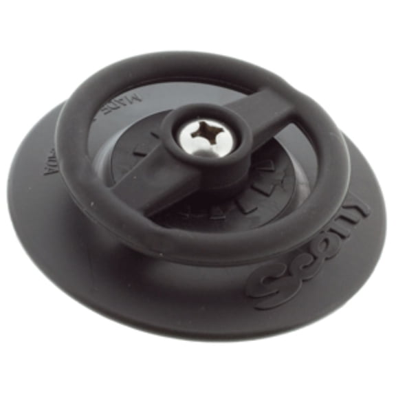 6" Scotty D-Ring with Stick On Accessory Mount