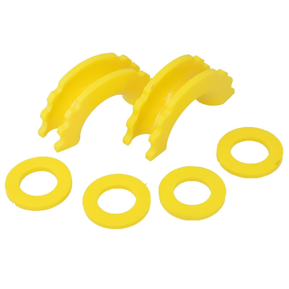 DRing Shackle Isolator Kit 2 Rubber Shackle Isolators And 8 Washers