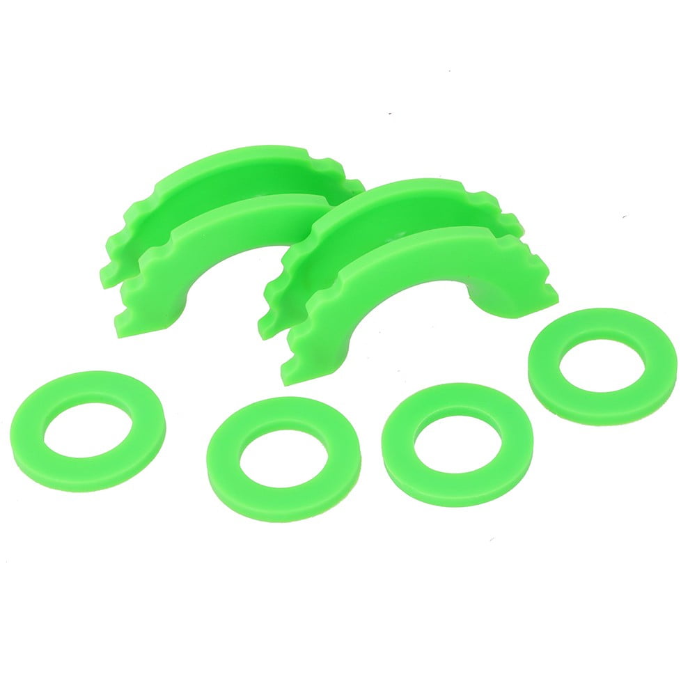 DRing Shackle Isolator Kit 2 Rubber Shackle Isolators and 8 Washers