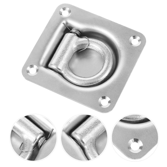 PENIKOKO Carbon Steel Lashing 1 Piece Heavy Duty Tie Down Anchor 4.01 x 3.73 x 1.18 Inches