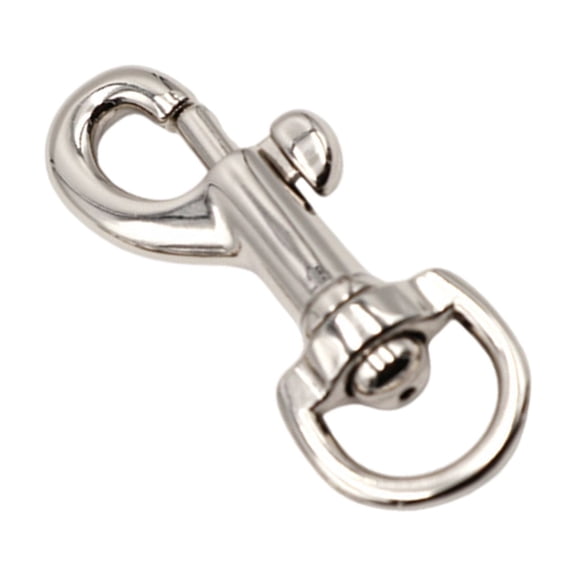 D Rings Buckle Carabiner Hook Hardware Accessory Metal Hook Clasp for Dog Leash Camping Bag Strap Belt Hook Clasp