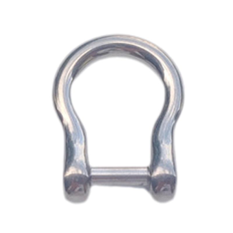 DRings with Closing Screw, Horseshoe D Shape D Rings Hook Screw in Shackles