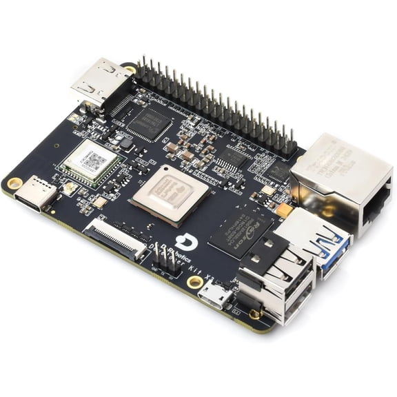 D-Robotics RDK X3 Development Board, Quad-core ARM Cortex-A53 Processer, 5Tops Edge Inference Capabilities, 4GB RAM
