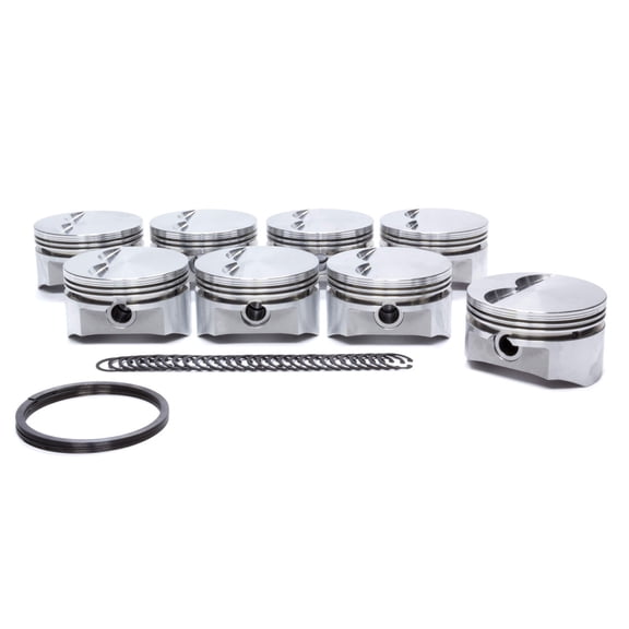 Dss Racing SBC E Piston Set 4.030 F/T -5cc