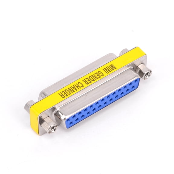 D-SUB DB25 Female to Female Connector Adapter Mini nder Chanr Printer Parallel LPT Port F TO F