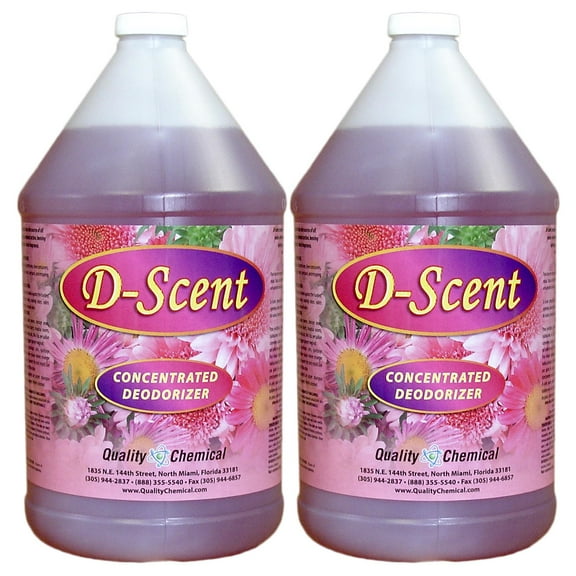 D-Scent Concentrated Floral Deodorizer / 2 gallon case