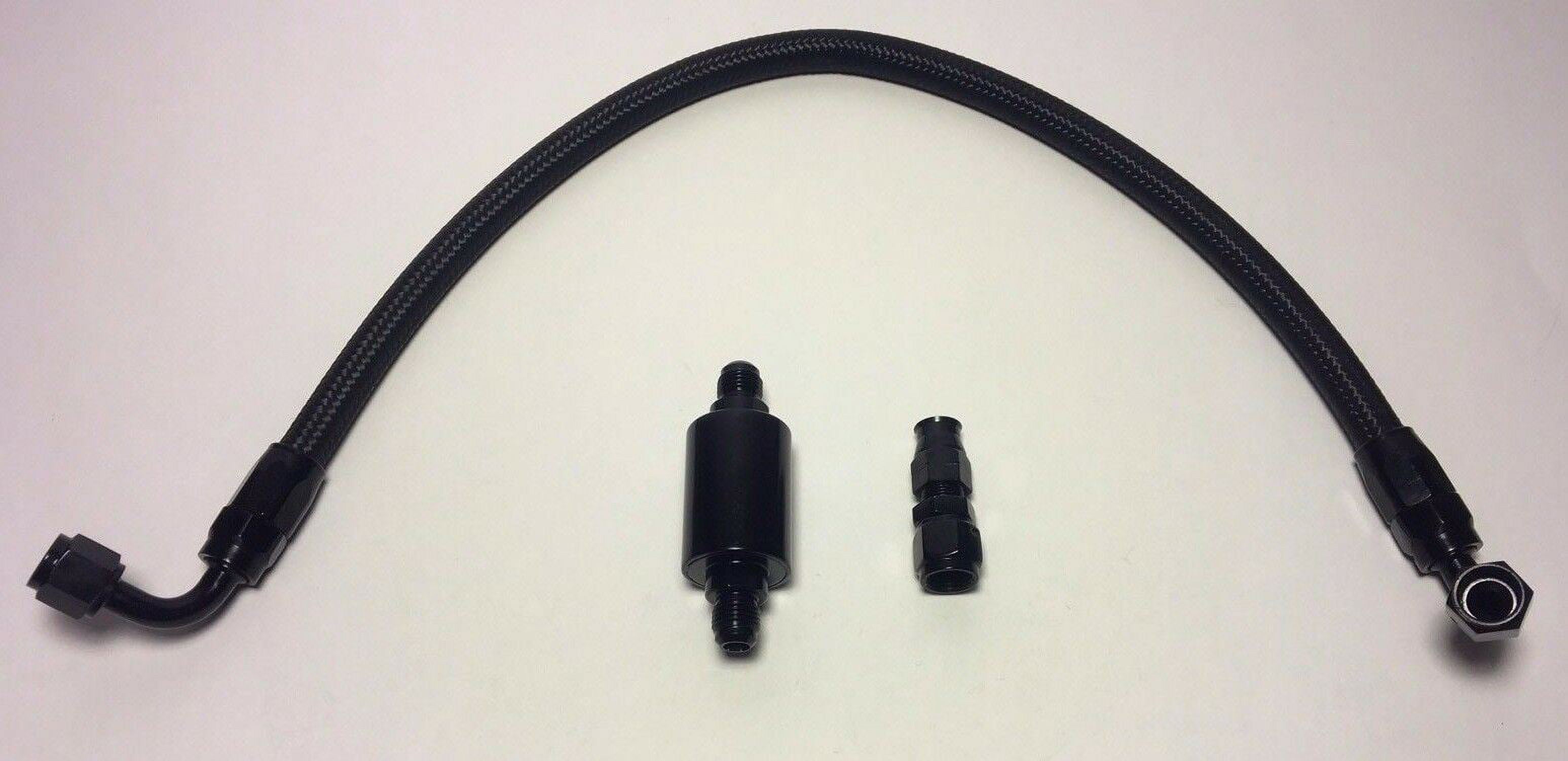 DSeries Tucked Fuel Feed / Return Line Kit D15 D16 Honda CRX Del Sol