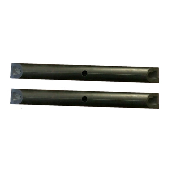 "D" Shape Dock / Rear Step Bumper 18" x 2" for Stepvans and Cargo Vans