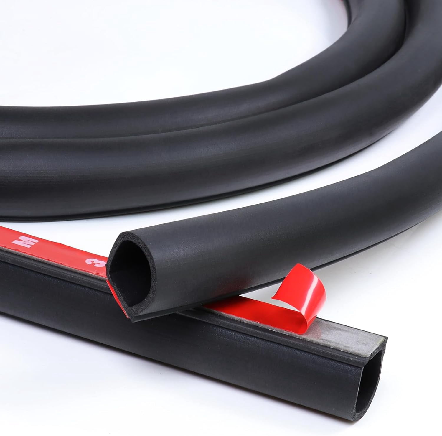 D-Shape Rubber Weather Stripping 3/8