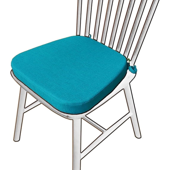 D Shaped Seat Cushion 17x16 16x15 17x16.5 Chair Pads for Dining Chairs ...