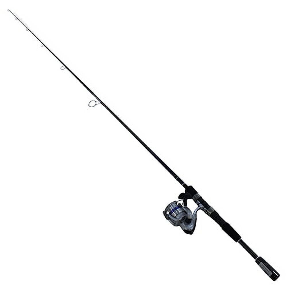D-Shock DSK-2B Pre-Mounted Spinning Combo, 2500-Sz Reel, No Line, 2BB,  210/6, 170/8, 140/10, 6' 6, M 