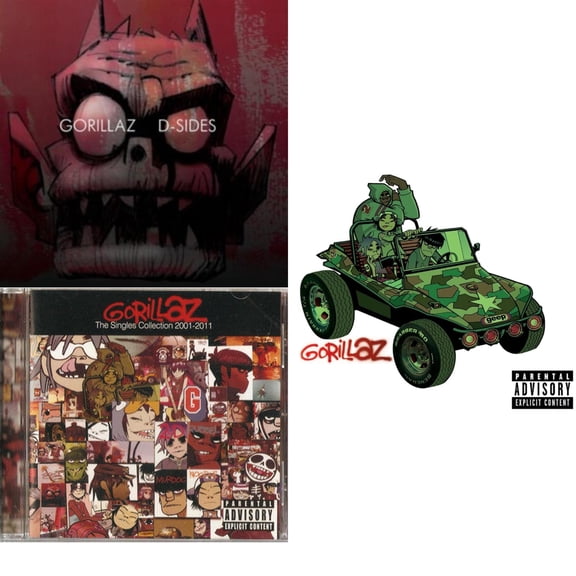 D-Sides & Singles Collection 2001 -  2011 & Gorillaz [CD Bundle]