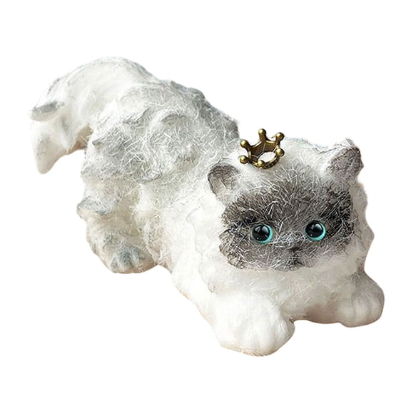 D Squishy Cat Stress Relief Toys Soft Fidget Sensory Toys For Kids Adults Anxiety Relief Desk Decor Home Office Gift 1Pc 0.58 Lbs