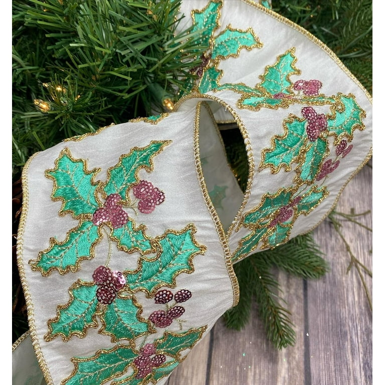 Designer ribbon by the yard discount