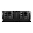 thumbnail image 1 of iStarUSA D Storm D-410-DE8 - Rack-mountable 4U - extended ATX - SATA/SAS - hot-swap - no power supply - black - USB, 1 of 2