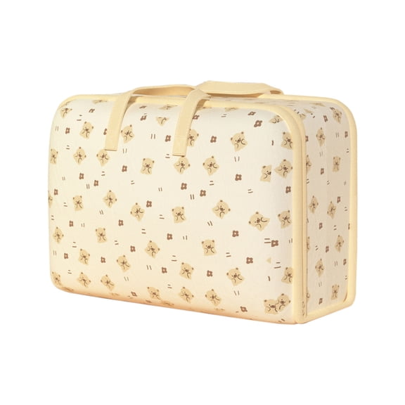 D Stripe Large Capacity Oxford Fabric Moving Bag Storage Box 120L For Quilts Clothes Daily Necessities Organization