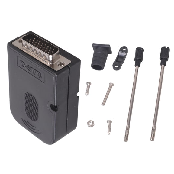 D Sub 26Pin Screw Terminal Board Reusable Copper Contacts With Locking Bolts For Customized Cable Assembly