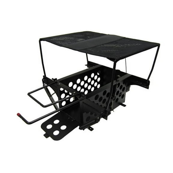 D.T. Systems Remote Bird Launcher, Quiet Release, Beeper Locator with Easy-Load Trap Door, Black