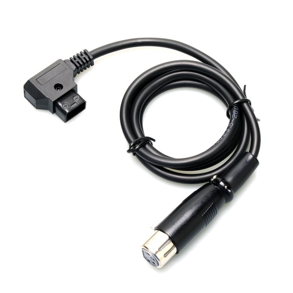 D-TAP to 4Pin Adapter Cable Auditory Power Conversion Cord for Studio Recording Microphones and More Use