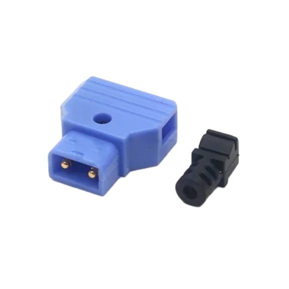 D-Tap Male Connector D-Tap Plug Tap for DSLR Camera Power Cable V Mount Connector Socket Replacement