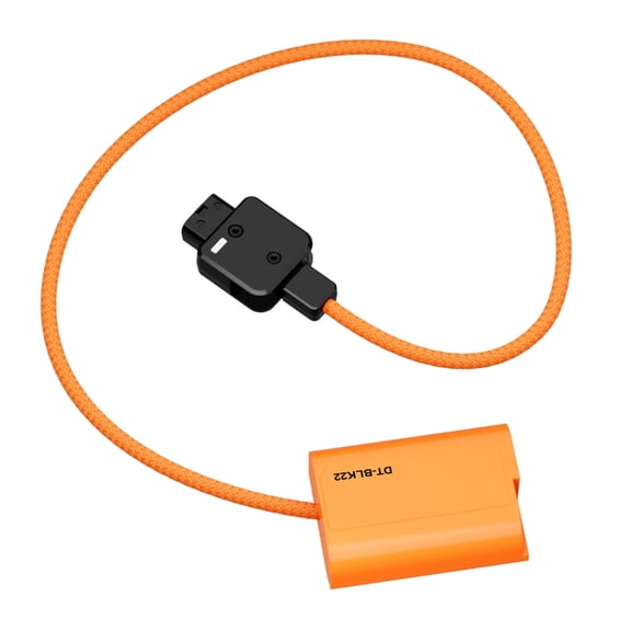 DMW-BLK22 Dummy Battery Adapter From D Tap 12V-17V For S55K S5M2 GH7 GH6 GH5M For Photography And Filming