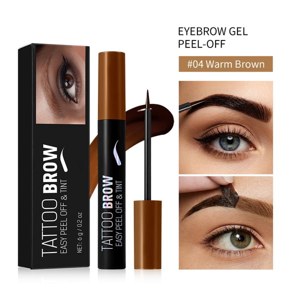 D Tear Off Eyebrow Cream For Quick Makeup Application Wild Brow Style