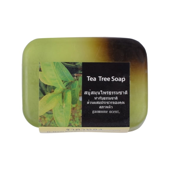 D Thai Green Tea Handmade Soap For Face Washing Bath Nourishing 90G Plastic Jar