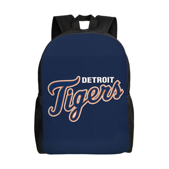 D_Tigers Backpack 9.0" x 8.98" x 1.65" - Sports Backpack Teens Lightweight Bag Large Capacity Adjustable Straps Backpack Casual Bag Unisex Multifunctional Backpack Outdoor Travel Bag