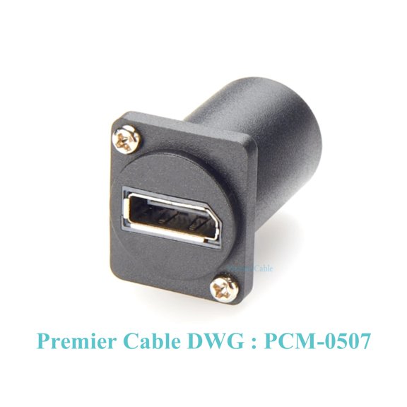D Type Displayport Panel Mount Adapter DP1.2 4k@60hz Displayport Female to Female Coupler DP Pass through Modular Connector