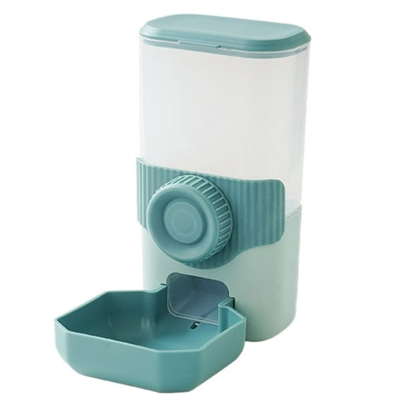 D Ual Grav Ity Feeder & Water Dispenser For Cages 900ml Hanging Pet Bowl Set | Spill Design /Green (Color Varies) Pet Self Feeder Cant Stop Wont Stop Easy Light Feeder Cat Dry Food Feeder Dog Power