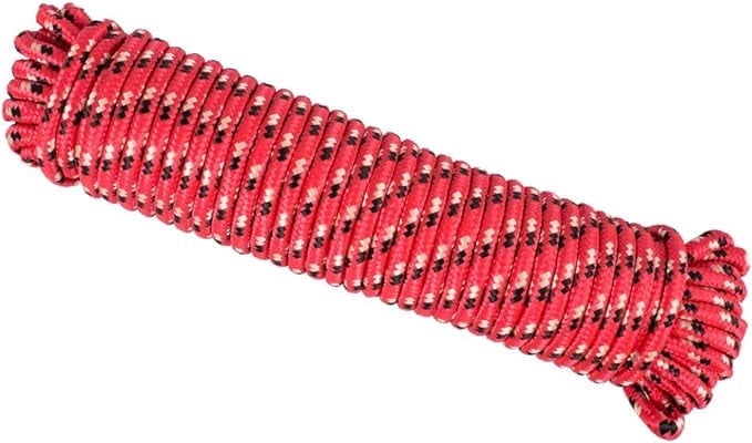 Unique Braided Rope D-Unique Tools - 3/8-Inch x 100ft Rope, Polyester rope, premium double ...