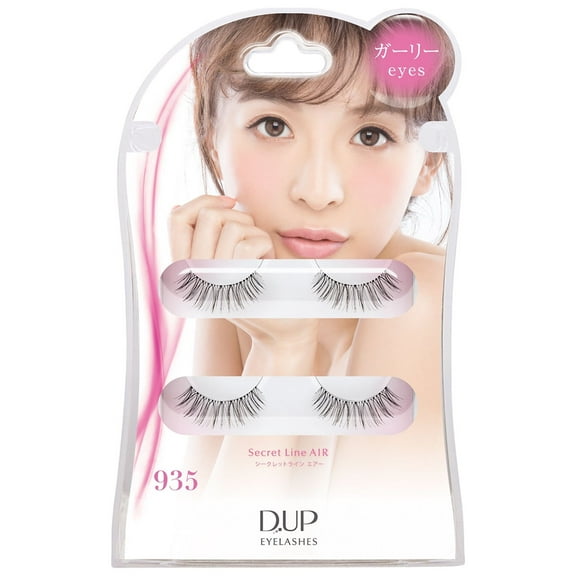 D-Up False Eyelashes Secret Line Air 2 Pairs, 935