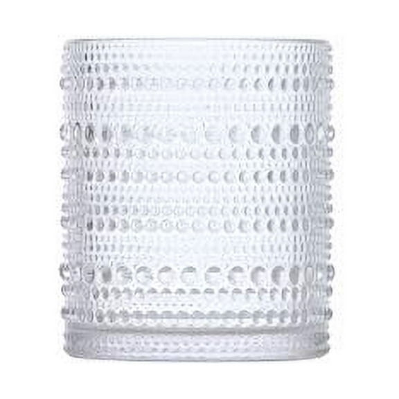 D&V By Fortessa Jupiter Double Old Fashion Glass, 10 Ounce, Set of 6 (Clear)
