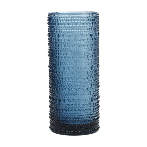 D&V By Fortessa Jupiter Highball Fashion Glass, 10.8 Ounce, Set of 6, Cornflower