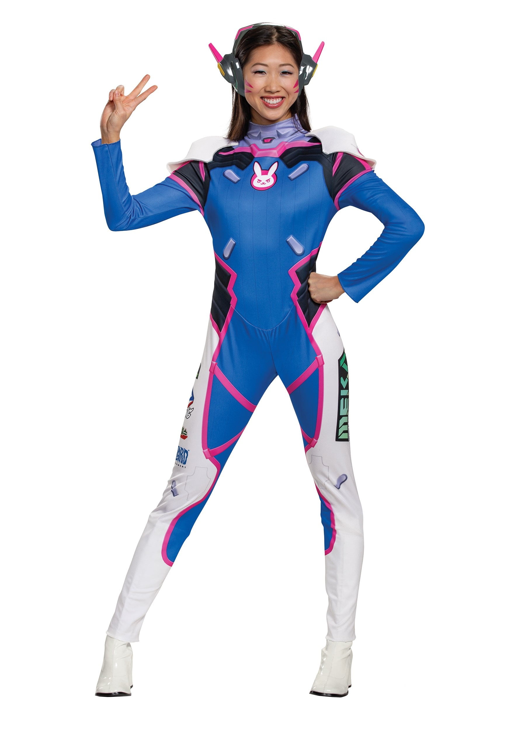 Disguise Limited D.Va Halloween Costume for Women, Overwatch, with  Accessories - Walmart.com