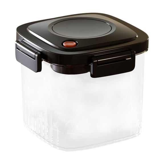 D Vacuum Sealed Storage Jar For Dry Food Kitchen Organization Airtight Container For Grains Snacks And Powdered Goods With Transparent Design