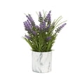 thumbnail image 1 of D&W Silks Lavender in Marbled Ceramic Pot, 1 of 1