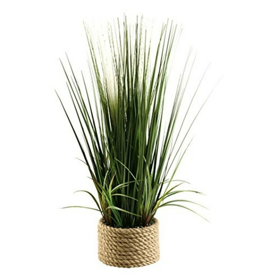 D&W Silks Mixed Grasses in Ceramic Planter