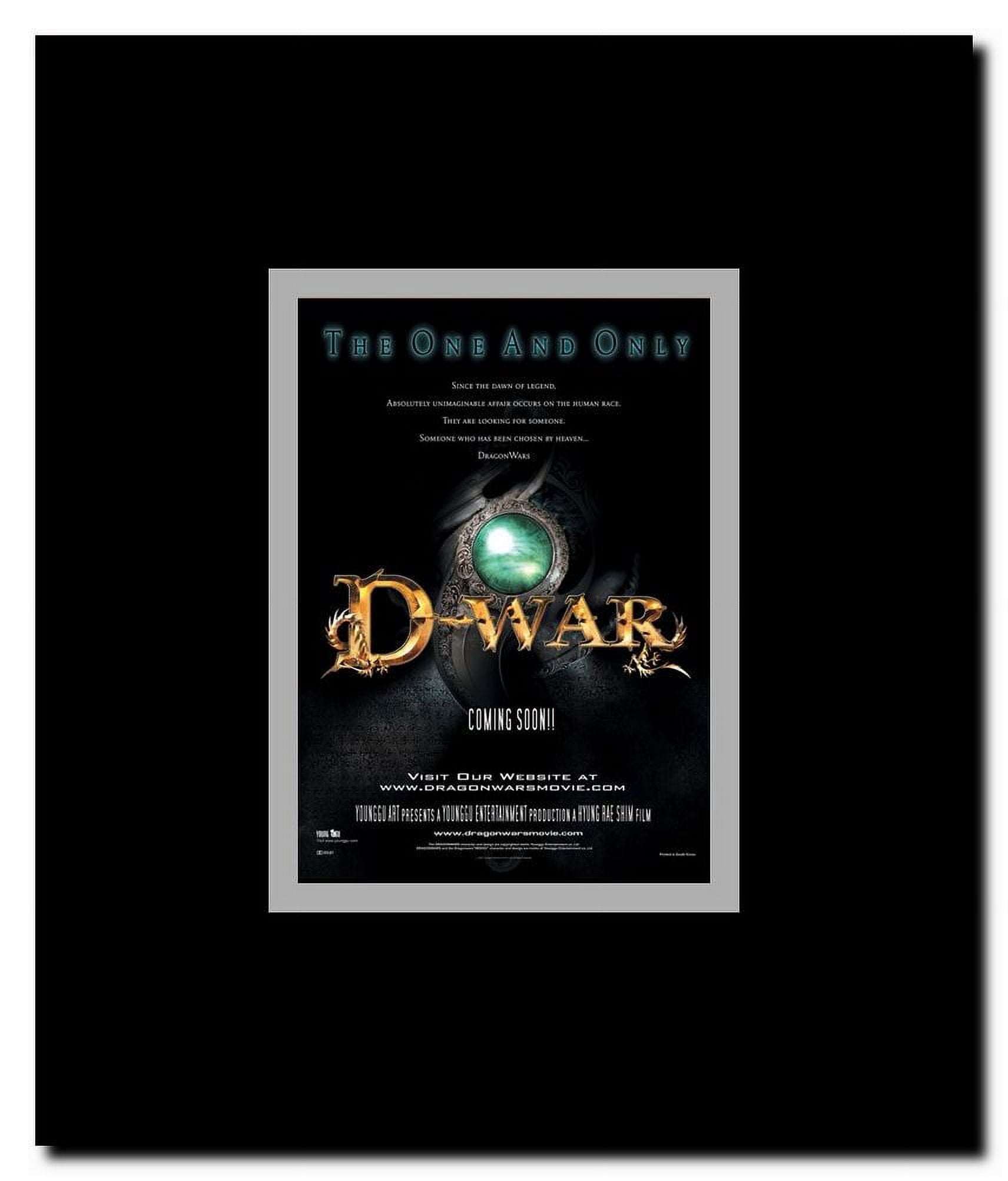 D-War Framed Movie Poster