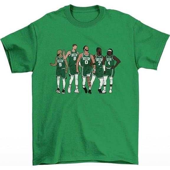 D White, KP, Jrue & The Jays Boston Basketball T-Shirt