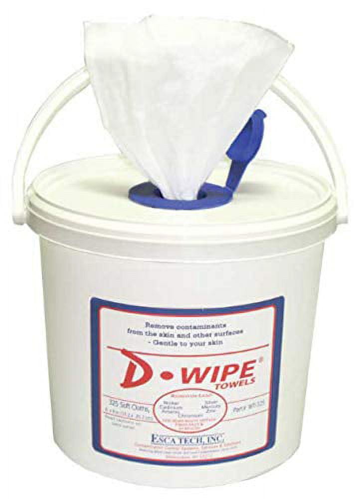 DWipe Towels, Lead Removing Disposable Wipes (325 Wipes), WT325