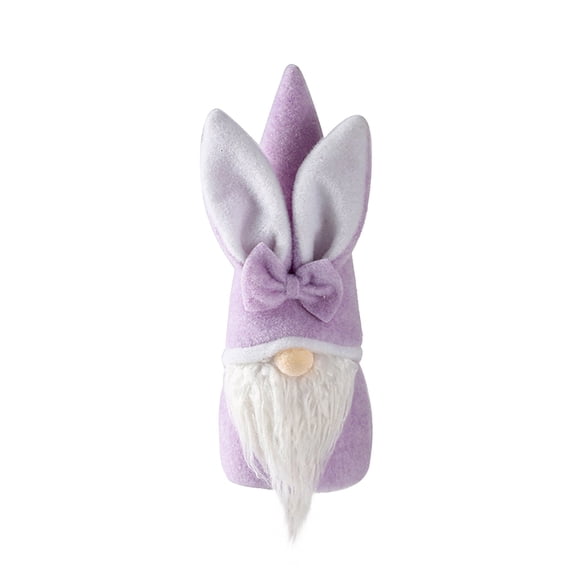 D Wool Bunny Faceless Doll Easter Cute Home Decoration Ornament Toy For Spring Holiday Party Decor D