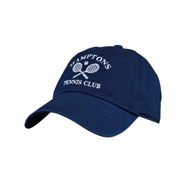 Hamptons Tennis Club Cap Hamptons Tennis Baseball Cap | Windsor main image 2