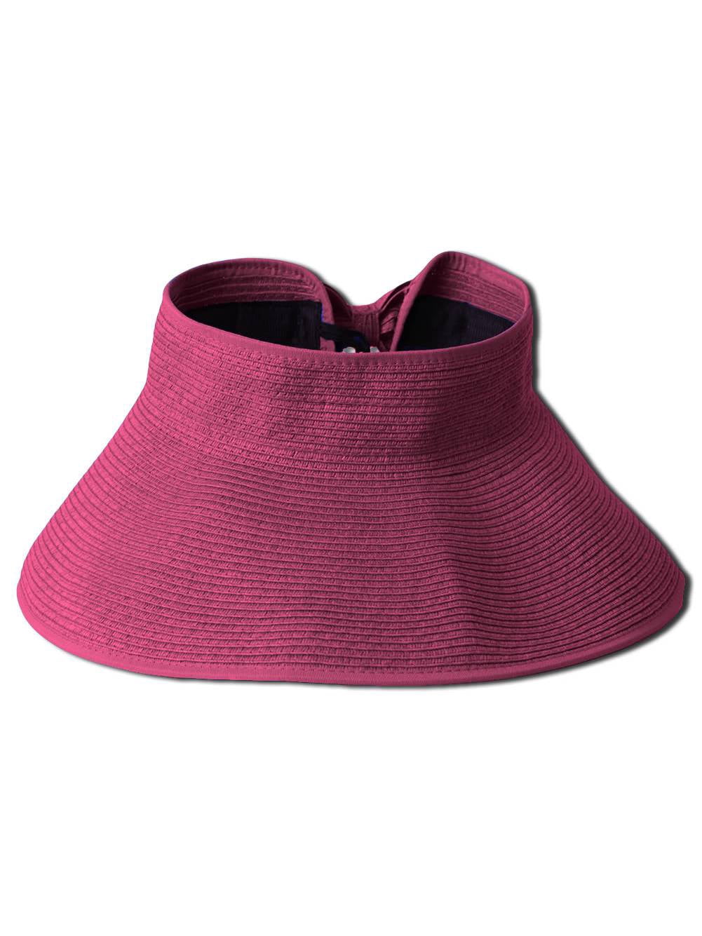 D&Y Sun Collection Wide Cap Outdoor Shade Sun Hat in Hot  display picture 1